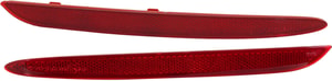 Rear Bumper Reflector Light Pair/Set for Mercedes-Benz GLC-Class (2016-2023) & GLE-Class (2020-2023) Right Passenger & Left Driver Replacement