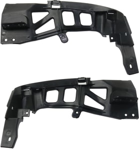 Rear Bumper Support Pair/Set for Mercedes-Benz E-Class 2014-2017, Right Passenger and Left Driver Cover Frame, with AMG Package, Coupe - Replacement