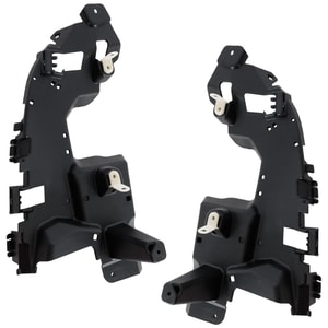 Rear Bumper Bracket Pair/Set for 2019-2023 Mercedes-Benz C300, Right Passenger and Left Driver, Tailpipe Bracket with AMG Body Styling, Coupe/Convertible Replacement