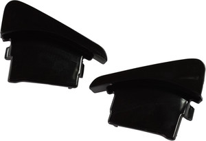 Front Bumper Tow Hook Cover Pair/Set for 2019-2023 Toyota RAV4, Right Passenger and Left Driver, Japan-Built Adventure, Trail, TRD Off-Road Models Replacement
