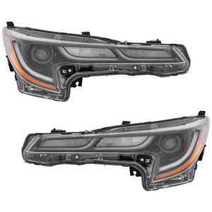 Pair/Set - LED Headlight Assembly for 2020-2022 Toyota Corolla SE/XSE Sedan w/ Apex Edition, North America Built Vehicle, Right Passenger and Left Driver, Replacement