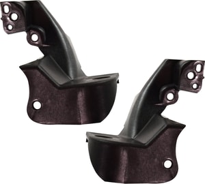 Headlight Bracket Pair/Set for Toyota RAV4 (2016-2018), Right Passenger and Left Driver Sides, Halogen Type, Replacement Set