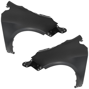 Front Fender Pair/Set for Toyota Corolla 2019-2023, Right Passenger and Left Driver, Primed (Ready to Paint), Suitable for Hatchback and Sedan (2020-2022), Replacement
