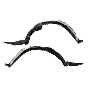 Front Fender Liner Pair/Set for Toyota Corolla Hatchback 2019-2023, Right Passenger and Left Driver, Vacuum Form Plastic, for 15 Inch/16 Inch Wheels - Replacement
