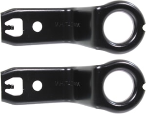Upper Radiator Support Bracket Pair/Set for 2014-2019 Toyota Corolla, Right Passenger and Left Driver, Steel, Excludes Base Model - Replacement