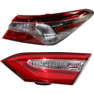 Tail Light Assembly Set for Toyota Camry 2018-2020, Right Passenger Inner and Outer, North America Built Vehicle Replacement