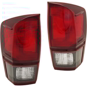Tail Light Pair/Set for Toyota Tacoma 2018-2023, Right Passenger and Left Driver Replacement