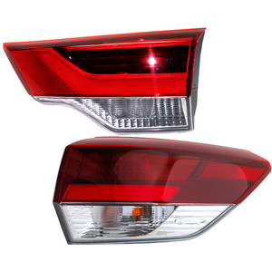 Tail Light Assembly Set for 2019 Toyota Highlander, Right Passenger Side, Inner and Outer, LED Replacement