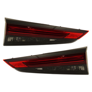 LED Tail Light Assembly Pair/Set for 2020-2023 Toyota Highlander, Inner, Right Passenger and Left Driver, Replacement