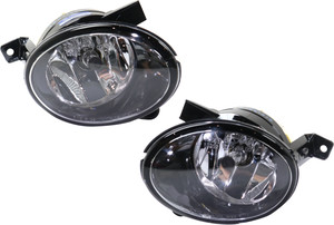 Front Fog Light Assembly for Volkswagen Tiguan 2012-2017, Right Passenger & Left Driver, Halogen, Replacement Pair/Set