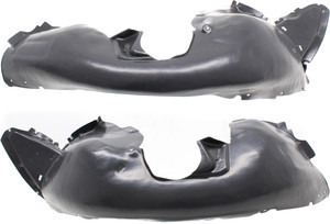Front Fender Liner Pair/Set for Volkswagen Passat 2016-2019, Right Passenger and Left Driver Replacement
