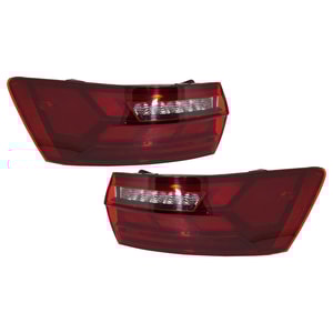 Outer Tail Light Pair/Set for Volkswagen Jetta 2020-2023, Right Passenger and Left Driver Replacement