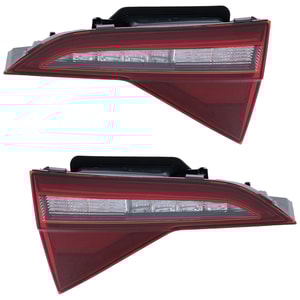 Pair/Set - LED Tail Light Assembly for Volkswagen Jetta 2019-2023, Right Passenger and Left Driver Replacement