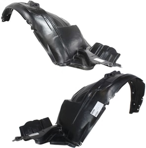 Front Fender Liner Pair/Set for Subaru Impreza 2002-2003 Right Passenger and Left Driver Replacement