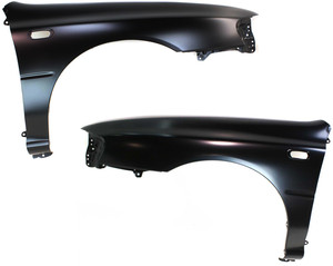 Front Fender Pair/Set for Subaru Impreza 1997-2001, Right Passenger and Left Driver Sides, Primed (Ready to Paint), Compatible with Brighton/L/Outback Models, Replacement