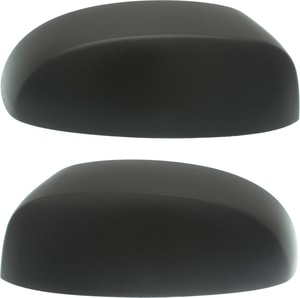 Mirror Cover Pair/Set for Cadillac Silverado/Sierra 1500 (2007-2013), 2500 HD/3500 HD (2007-2014), Right Passenger and Left Driver, Non-Towing, Textured Black, Excludes 2007 Classic - Replacement