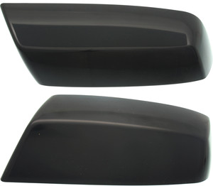 Mirror Cover Pair/Set for Chevrolet Silverado/GMC Sierra 1500 (2014-2019), 2500 HD/3500 HD (2015-2019), Right Passenger and Left Driver, Non-Towing, Paint to Match, Includes 19 1500 LD/1500 Limited Replacement