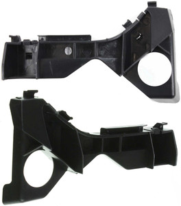 Front Bumper Bracket Pair/Set for 2003-2008 Toyota Corolla, Right Passenger and Left Driver, USA Built Vehicle Replacement
