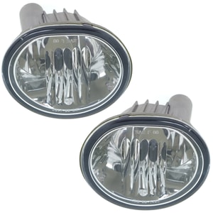 Front Fog Light Assembly for Toyota Matrix 2003-2008, Pontiac Vibe 2003-2008, Scion TC 2005-2010, Right Passenger and Left Driver, Halogen Replacement Pair/Set