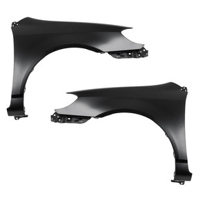 Front Fender Pair/Set for 2003-2008 Toyota Corolla CE/LE Models, Right Passenger and Left Driver, Primed (Ready to Paint) Replacement