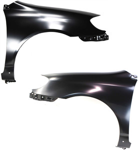 Front Fender Pair/Set for Toyota Corolla 2003-2008, Right Passenger and Left Driver, Primed (Ready to Paint), Suitable for XRS/S Models, Replacement