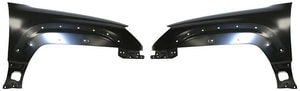 Front Fender Pair/Set for 2003-2005 Toyota 4Runner, Right Passenger and Left Driver Sides, Primed (Ready to Paint) - Replacement