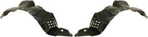 Front Fender Liner Pair/Set for 2006-2007 Toyota Highlander, Right Passenger and Left Driver Side Replacement
