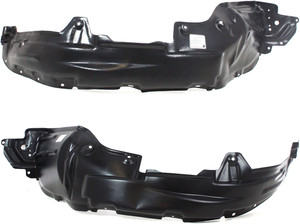 Front Fender Liner Pair/Set for Toyota RAV4 2006-2012, Right Passenger and Left Driver Side Replacement