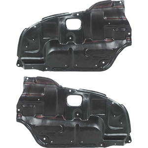 Engine Splash Shield Pair/Set for Toyota Camry 2002-2006, Right Passenger and Left Driver Under Cover Replacement