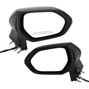 Replacement Mirror Pair/Set for Toyota Corolla 2020-2022, Right Passenger and Left Driver, Power, Manual Folding, Non-Heated, Paintable, Without Auto Dimming, Blind Spot Detection, Memory, Signal Light