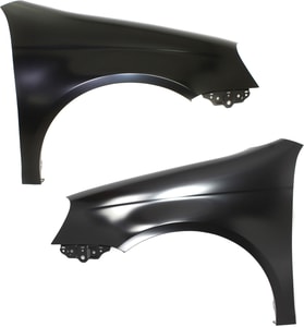 Front Fender Pair/Set for Volkswagen Jetta 2005-2010, Right Passenger and Left Driver, Primed (Ready to Paint) Replacement