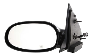Power Mirror for Saturn L-Series 2000-2005, Left Driver, Non-Folding, Heated, Paintable, Replacement