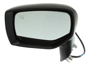 Power Mirror for Subaru Impreza 2015-2016/WRX 2015-2021, Left Driver, Manual Folding, Heated, Paintable, without Signal Light, Sedan/Wagon, Replacement