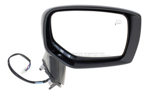 Power Mirror for Subaru Impreza (2015-2016)/WRX (2015-2021), Right Passenger, Manual Folding, Heated, Paintable, with Signal Light, Suitable for Sedan/Wagon, Replacement