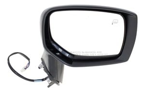 Power Mirror for Subaru Impreza (2015-2016)/WRX (2015-2021), Right Passenger, Manual Folding, Heated, Paintable, with Signal Light, Suitable for Sedan/Wagon, Replacement
