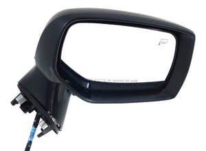 Power Heated Manual Folding Textured Mirror Right Passenger for Subaru Impreza 2015-2016/WRX 2015-2017, Sedan/Wagon, without Signal Light, Replacement