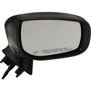 Mirror for Subaru Legacy/Outback 2018-2019, Right Passenger, Power, Manual Folding, Heated, Paintable, without Blind Spot Detection and Signal Light, Replacement