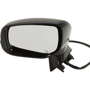 Power Mirror for 2018 Subaru Legacy, Left Driver Side, Manual Folding, Heated, Paintable, with Signal Light, without Blind Spot Detection, Replacement