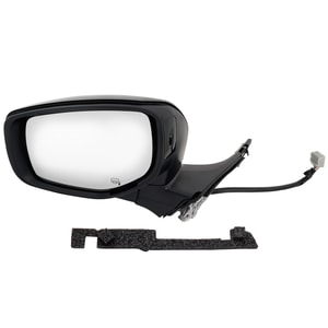 Power Mirror for Subaru Legacy/Outback 2020-2022, Left Driver, Manual Folding, Heated, Chrome, with In-housing Signal Light, Memory, Blind Spot Glass, without Puddle Light, Auto-Dimming, Replacement