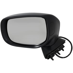Power Mirror for Subaru Crosstrek 2018-2023, Manual Folding, Non-Heated, Textured, Left Driver, w/o Auto Dimming, Blind Spot Detection, Memory, Signal Light, Replacement