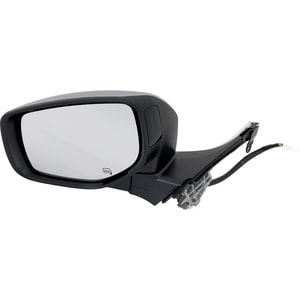 Power Heated Chrome Mirror for 2020-2022 Subaru Legacy/Outback, Left Driver, Power Folding, Touring/Touring XT Models, with In-Housing Signal Light, Memory, Blind Spot Detection in Glass, without Puddle Light, Auto-Dimming, Replacement