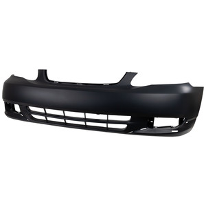 Front Bumper Cover for Toyota Corolla 2003-2004, S Model, Primed (Ready to Paint), with Signal Light Holes, Replacement