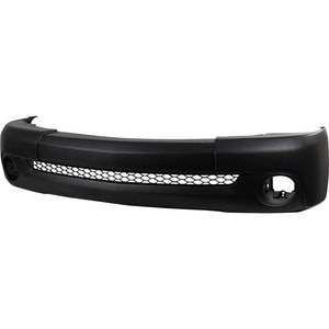 Front Bumper Cover for Toyota Tundra 2003-2006, Base Model, Regular Cab/Access Cab, Primed (Ready to Paint), Plastic Type, Replacement