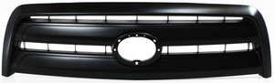 Grille for Toyota Tundra 2003-2006, ABS Plastic, Painted Black Shell and Insert, Suitable for Regular/Access Cab, Base Model, Replacement
