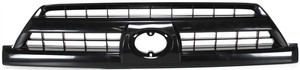 Textured Black Plastic Grille for 2003-2005 Toyota 4Runner, with Shell and Insert, Replacement