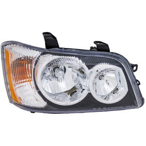 Headlight Assembly for Toyota Highlander 2001-2003, Right Passenger, Halogen, Replacement