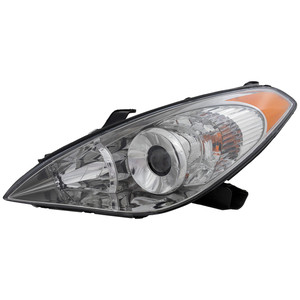 Headlight Assembly for Toyota Solara, Halogen, Left Driver, Suitable for 2004-2006 Models, Replacement