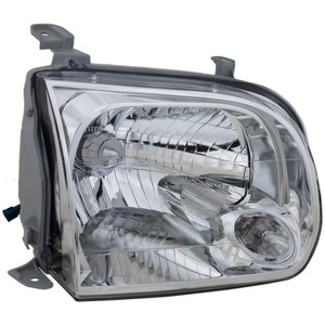 Headlight Assembly for Toyota Sequoia (2005-2007) and Tundra Double Cab (2005-2006), Right Passenger Side, Replacement