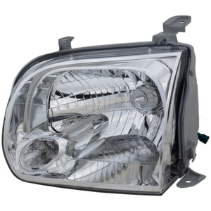 Headlight Assembly for 2005-2007 Toyota Sequoia, 2005-2006 Tundra Double Cab, Left Driver, Replacement