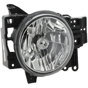 Headlight Lens and Housing for Toyota FJ Cruiser 2007-2014, Left Driver Side, Replacement